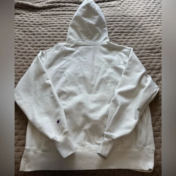 Champion Reverse Weave Quarter Zip Hoodie Size L - Picture 3 of 6